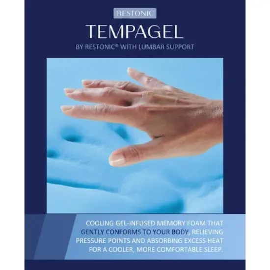 Christopher Knight Home Austin Gel II Memory Foam13"  Mattress by Restonic, CertiPUR-US image {3}