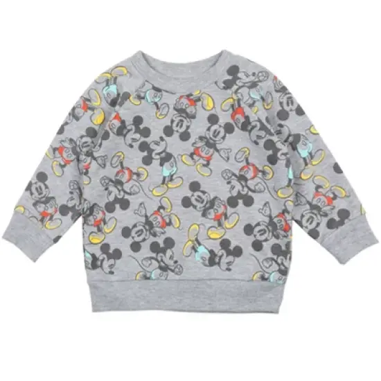 Disney Pixar French Terry Sweatshirt and Shorts Outfit Set Newborn to Infant image {4}