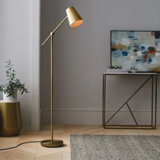 Cantilever Floor Lamp Brass - Project 62 image {5}