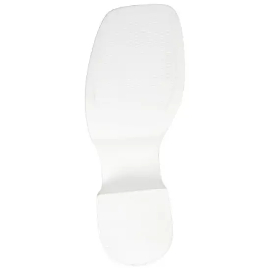 Journee Collection Womens Lizaa Platform Mid Platform Square Toe Pumps image {4}