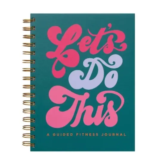 greenroom 6"x8" Spiral Guided Journal Let's Do This image {9}