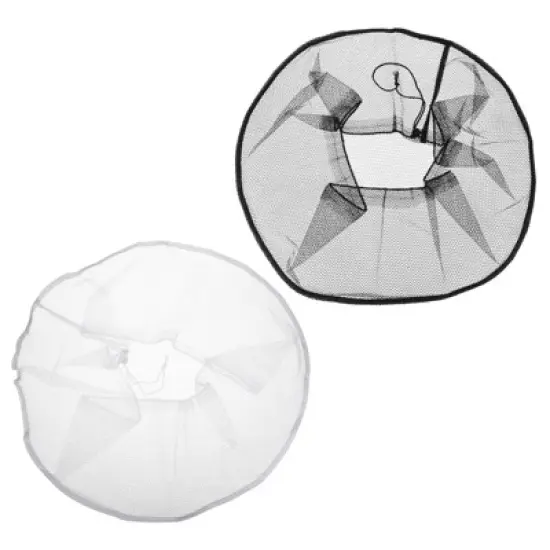 Unique Bargains Decor Washable Dustproof Soft Mesh Electric Fan Dust Cover 2 Pcs image {5}