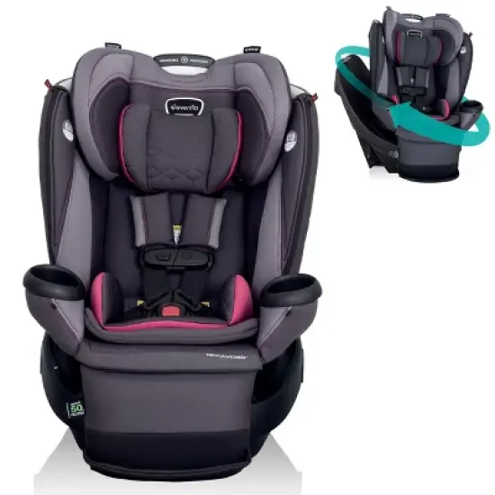 Evenflo Revolve 360 Extend All-in-One Rotational Convertible Car Seat with Quick Clean Cover image {30}