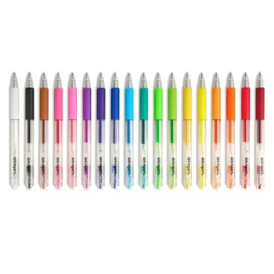 KINGART Retractable Gel Pens 18 Colors image {6}