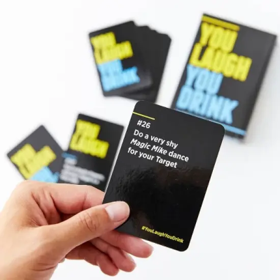 DSS Games You Laugh You Drink Water Card Game image {4}