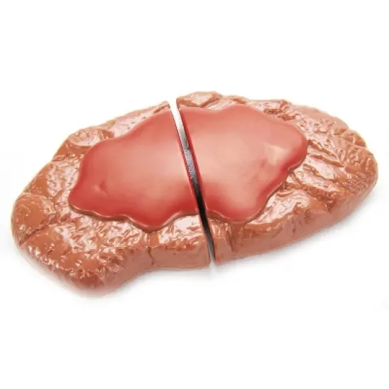 Link Little Chef Kitchen Fun Steak And Egg Dinner Cutting Food Playset, Play food image {9}