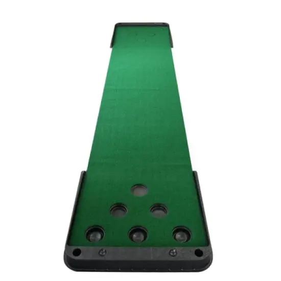 Swtroom Golf Putting Mat Auto Ball Return Putting Green Mat Game Practice Golf Gifts Home Office Backyard image {4}