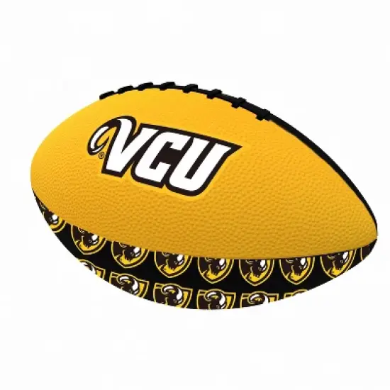 NCAA VCU Rams Repeating Mini-Size Rubber Football: Sports Ball, NCAA Licensed image {1}