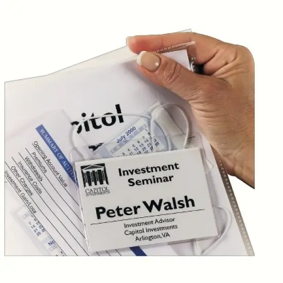 Avery Diamond Clear Secure Top Sheet Protectors, Super Heavyweight, 25 Page Protectors (76000) image {6}