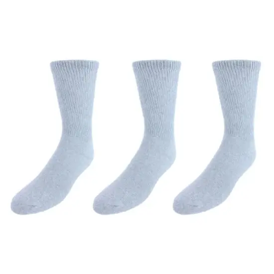 CTM Men's Diabetic Crew Socks image {1}