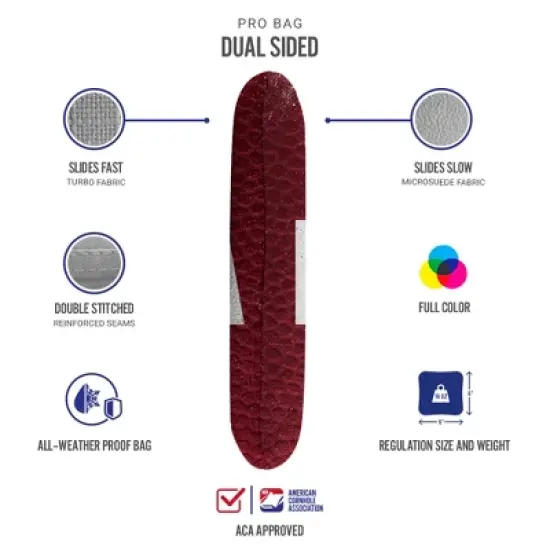 Gameday Tuscaloosa Synergy Pro Red Cornhole Bags (Set of 4) image {2}