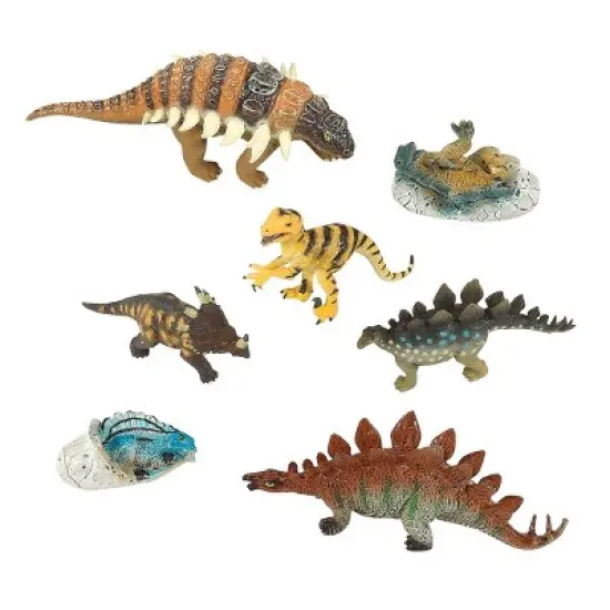 Battat Vinyl Dinosaurs Pretend Play - Set of 11 image {2}