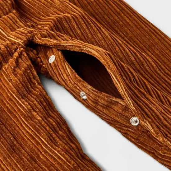 Baby Boys' Corduroy Jumpsuit - Cat & Jack&trade; Brown image {3}