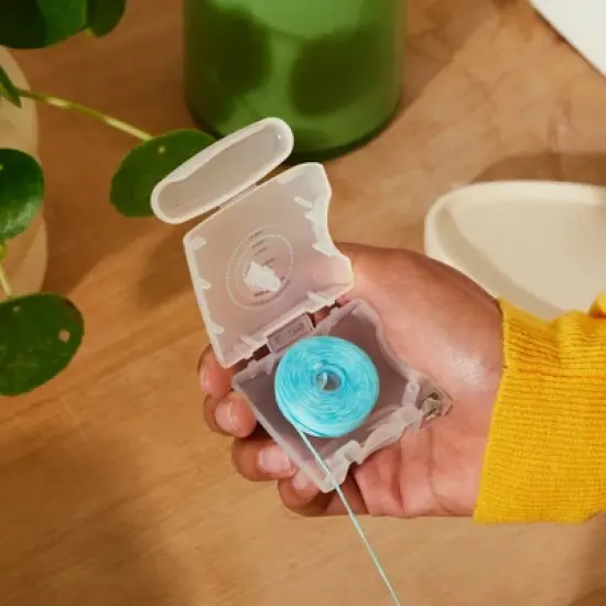 Cocolab Cocofloss Woven Expanding Dental Floss Refill - Young Coconut - 33yd/2pk image {1}