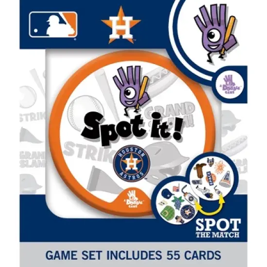 MasterPieces Officially Licensed MLB Houston Astros Spot It Game for Kids and Adults image {1}