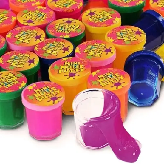 Kicko Mini Noise Putty Toys for Kids - 96 pack image {3}