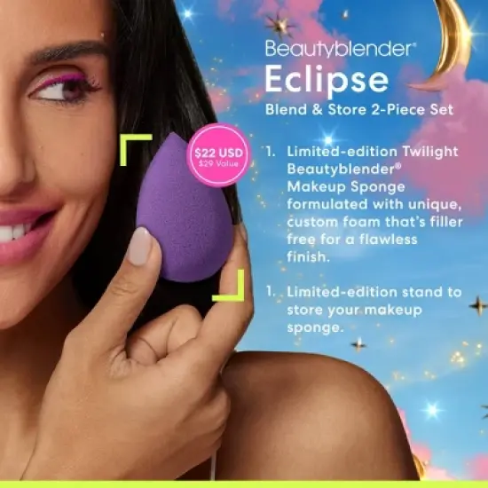 BeautyBlender Eclipse Blend & Store Set - 2pc - Ulta Beauty image {3}