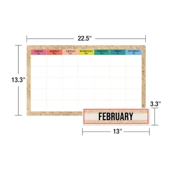 Carson Dellosa Education True to You Classroom Calendar Bulletin Board Set (137 pieces) image {2}