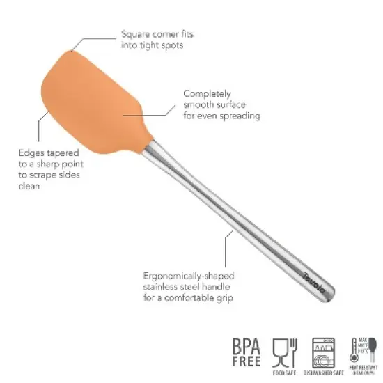 Tovolo Flex Core Stainless Steel Handle Spatula image {1}