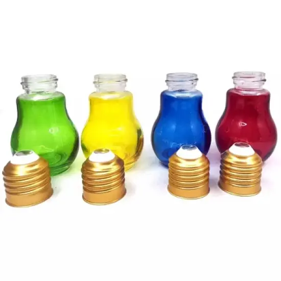 ICUP, Inc. Christmas Lightbulbs Shot Glass Set (4-Pack) image {2}
