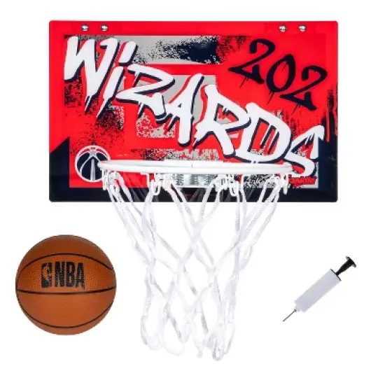 NBA Washington Wizards Over The Door Mini Basketball Hoop image {6}