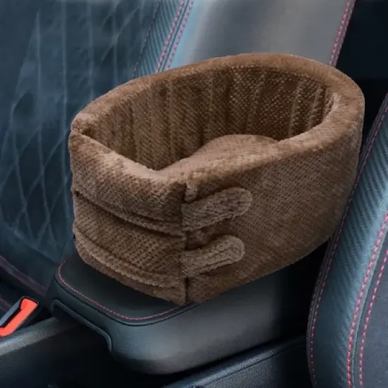 Unique Bargains Soft Non-Slip Bottom Dog Car Seat image {1}