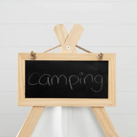 Sweedi Play Tent with Chalkboard Organic Cotton and Pine  - South Shore image {7}