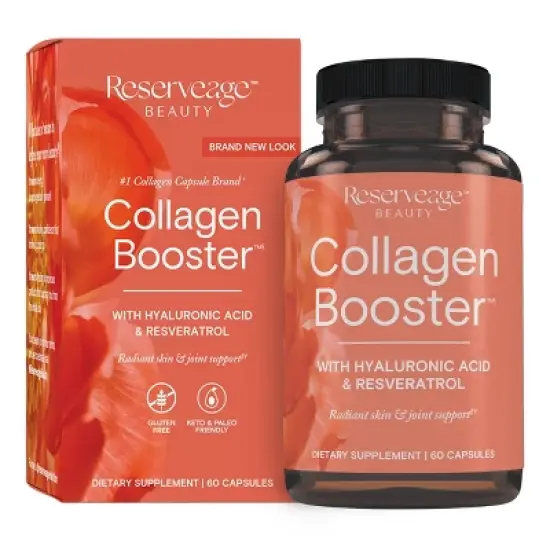 Reserveage Beauty, Collagen Booster, Collagen Supplement for Skin Care and Joint Health, Supports Healthy Collagen Production image {6}