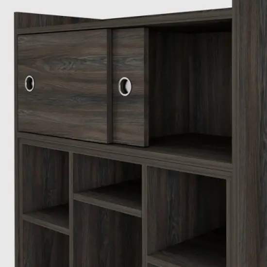Holbrook Shoe Storage Cabinet Espresso - RST Brands image {2}