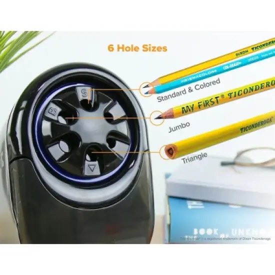 Bostitch Replacement Cutter for QuietSharp Glow Classroom Electric Pencil Sharpener, Pack of 3 image {5}