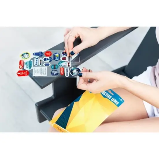 Se7en20 Doctor Who Assorted 22-Piece Sticker Sheet Set image {4}