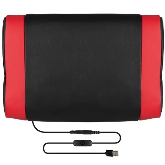 BlackArc Zulu Gaming Desk and Chair Set, Ergonomic Gaming Chair with USB Massage, Slide-Out Footrest, and Detachable Headrest Pillow image {10}