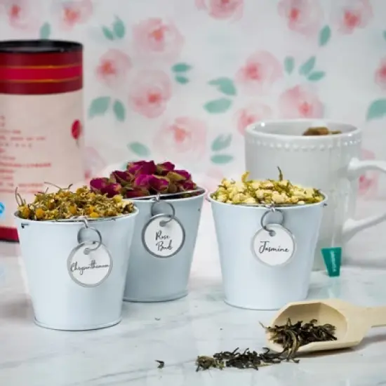 Avery Metal Rim Key Tags 6-Pack, 1-1/4" Diameter Tag, Metal Split Ring, White, 300 Tags Total (13128) image {3}