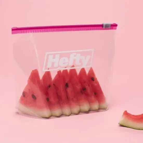 Hefty Gallon Food Storage Slider Bag image {8}