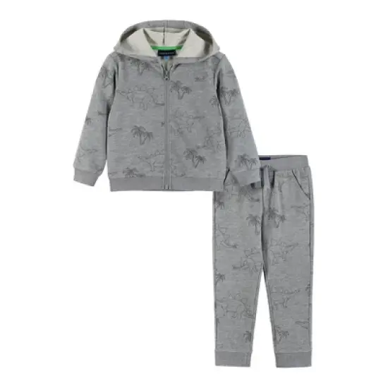 Andy & Evan  Toddler  Dino Print Sweat Set image {4}