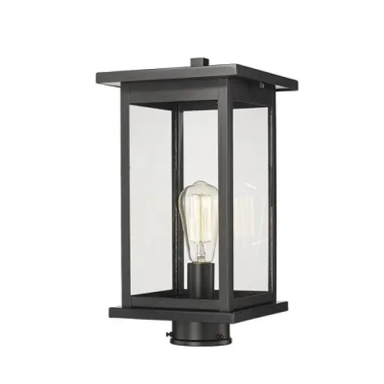 Millennium Lighting Bowton 1 - Light Lantern in  Powder Coated Black image {1}