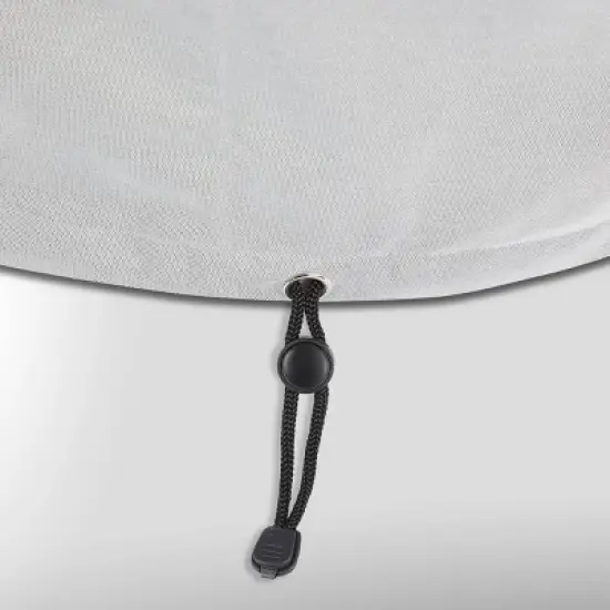 Baltic Square Fire Pit Cover Gray - Real Flame image {2}