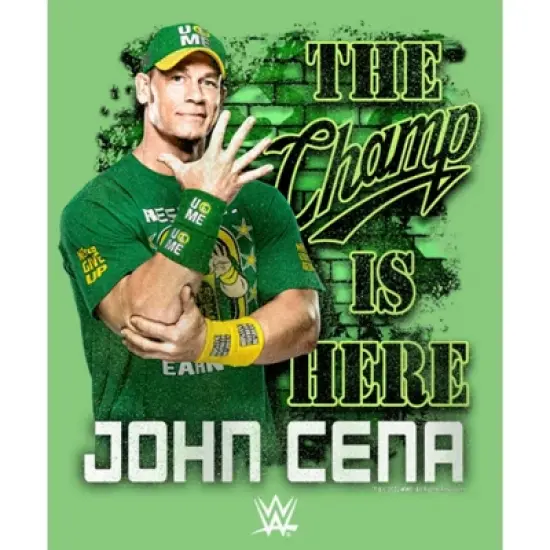 Girl's WWE John Cena The Champ is Here T-Shirt image {1}