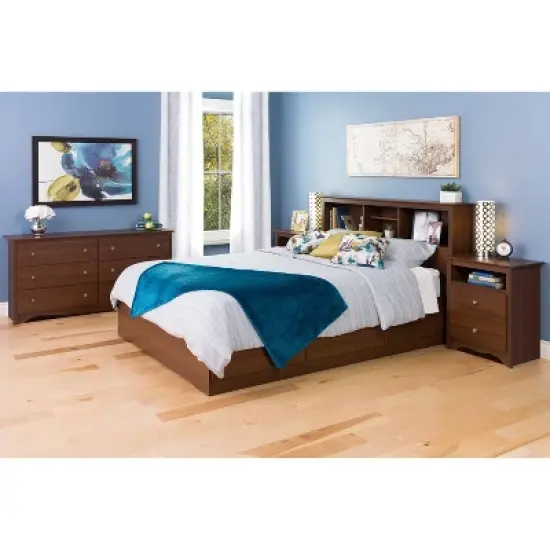 Monterey Headboard Double/Queen Cherry - Prepac image {3}