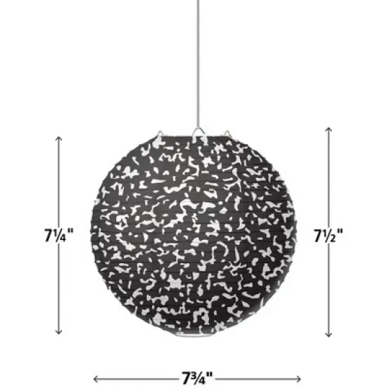 Teacher Created Resources&reg; Composition 8" Hanging Paper Lanterns, Pack of 6 image {1}