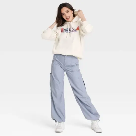 Women's D&iacute;a de Muertos Viva La Vida Frida Graphic Hoodie - White image {2}