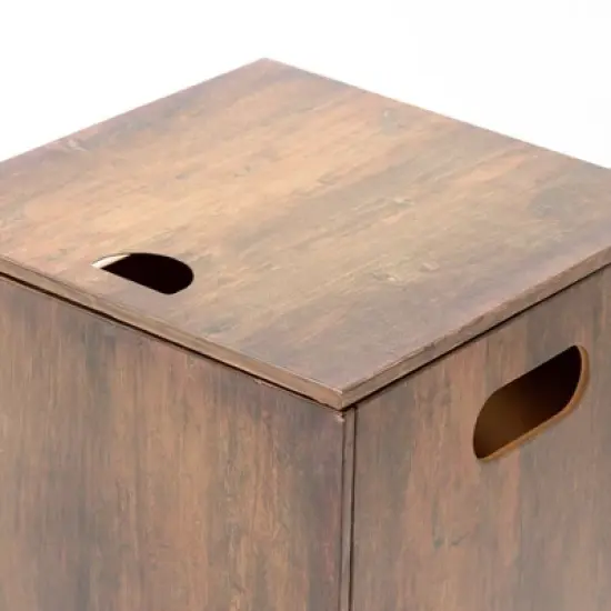 Wood-Grain Style Propane Tank Cover, Outdoor Table & Decorative Stand image {5}
