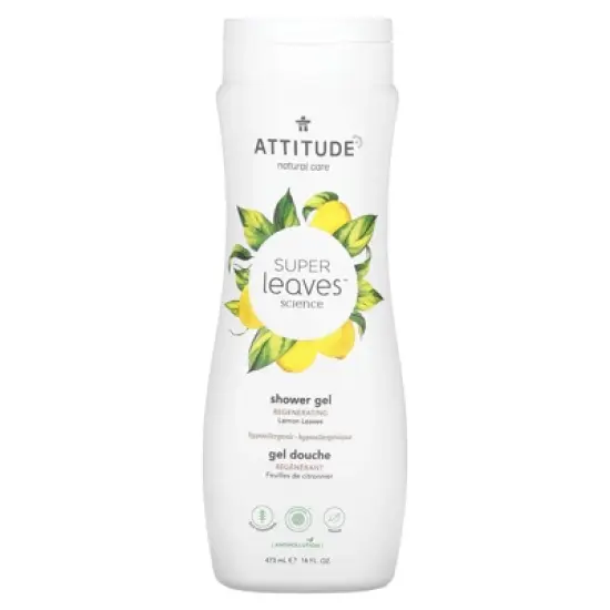Attitude Regenerating Lemon Leaves Body Wash - 16 oz image {4}