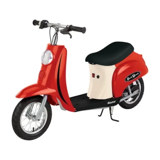 Razor Pocket Mod Miniature Euro Electric Kids Ride On Retro Scooter image {8}