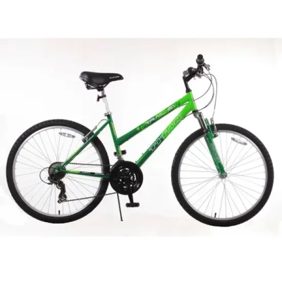 Titan Trail 21-speed Suspension Women's Mountain Bike, 17-Inch Frame, Green and Dark Green image {5}