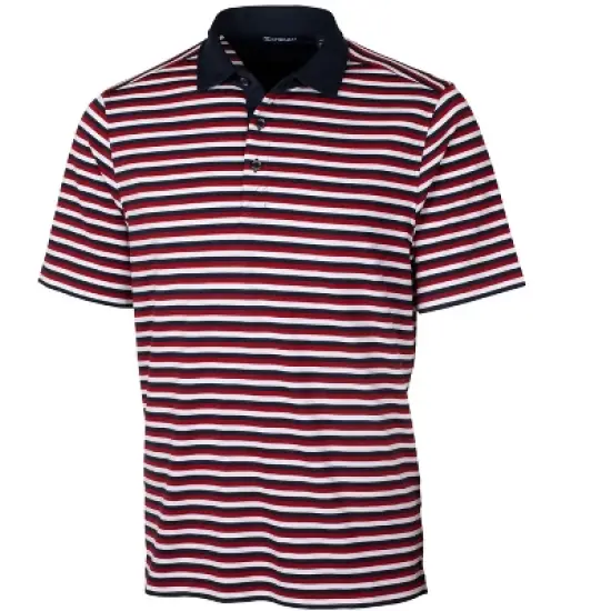 Cutter & Buck Mens Forge Polo Multi Stripe Shirt image {5}