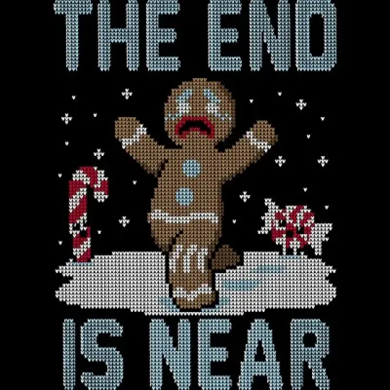 Junior's Design By Humans Christmas Is Near! By Raffiti T-Shirt image {1}