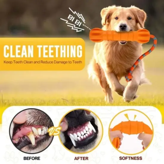 Allforpaws Dog Toy Interactive Floating stick Dog Toy, Made of TPR image {4}