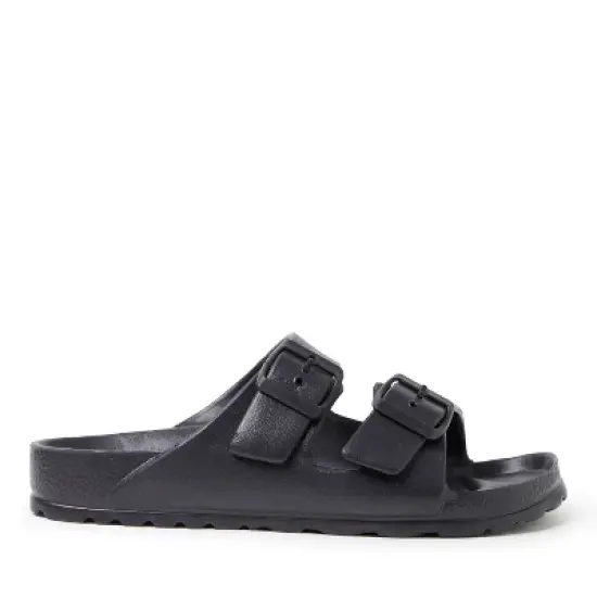 Dearfoams EcoCozy Women's Sustainable Double Buckle Sandal image {2}