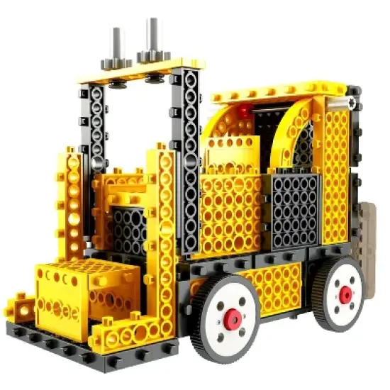 Link Ready! Set! Play!127 Piece Motorized Construction Truck Building Kit, STEM Toys Building Sets For Kids image {2}